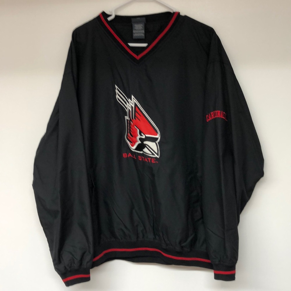 Unisex Collegiate Ball State Cardinals Jacket Lg